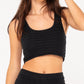 RUSTY ELBA KNIT CROP TOP