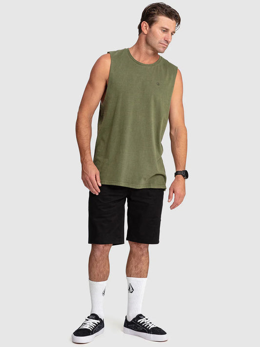 VOLCOM WASH MUSCLE TEE