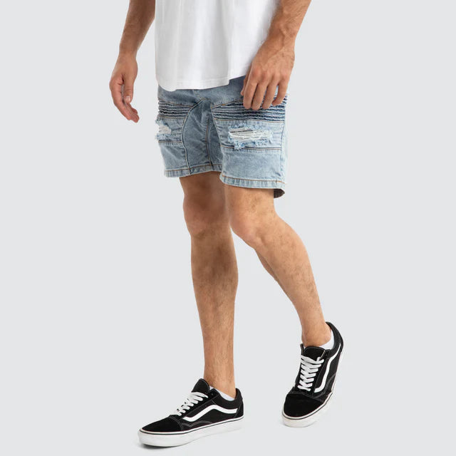 NENA & PASADENA VIPER DENIM SHORTS