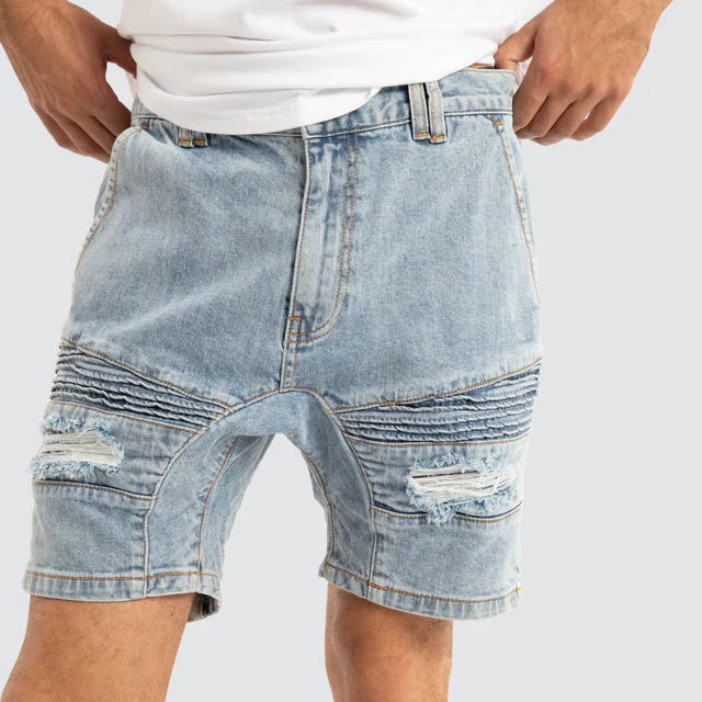 NENA & PASADENA VIPER DENIM SHORTS