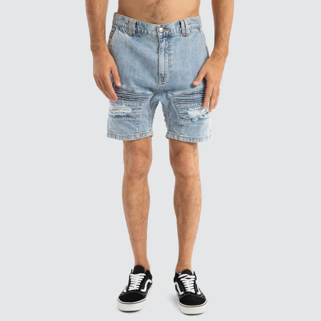 NENA & PASADENA VIPER DENIM SHORTS