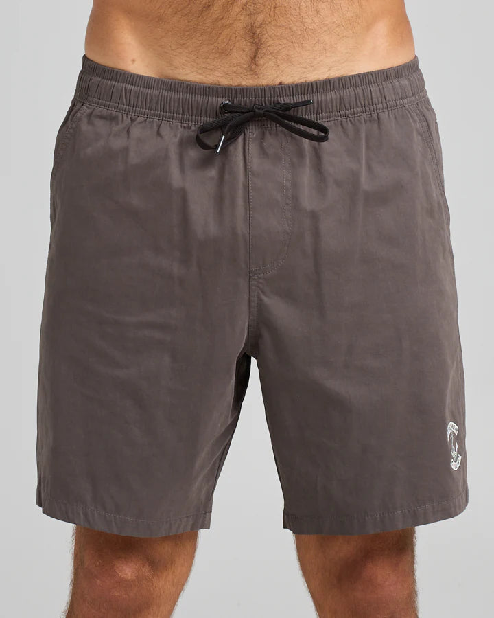 THE MAD HUEYS SKULL ANCHOR 18' VOLLEY SHORTS