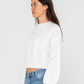 RUSTY FOLKTALE CROP CHUNKY KNIT JUMPER