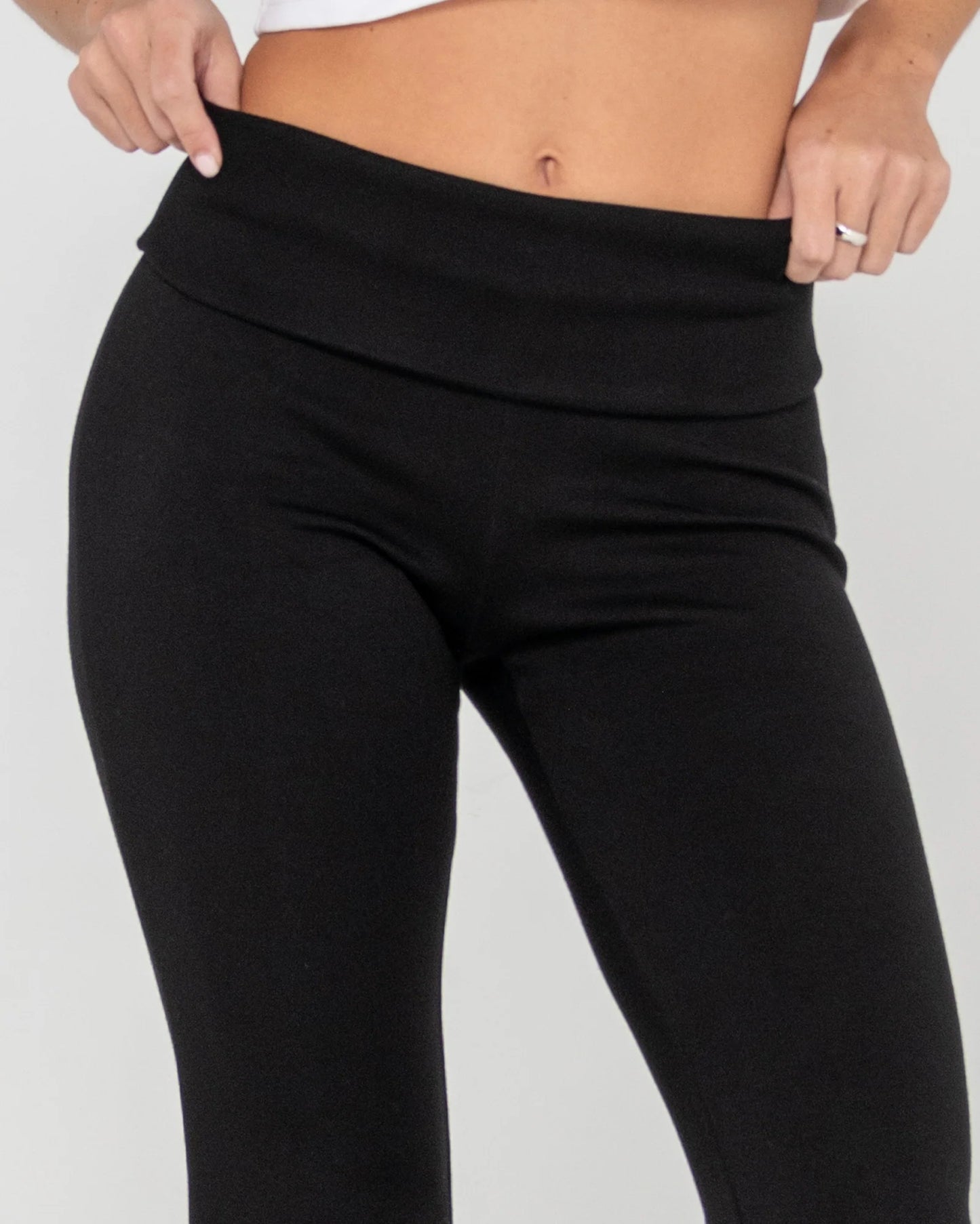 RUSTY HILTON LOW RISE BOOTLEG TRACK PANT