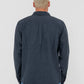 RUSTY OVERTONE LONG SLEEVE LINEN SHIRT