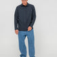 RUSTY OVERTONE LONG SLEEVE LINEN SHIRT