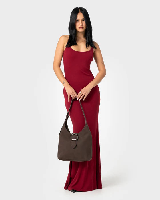 RUSTY RODEO SUEDE SHOULDER BAG