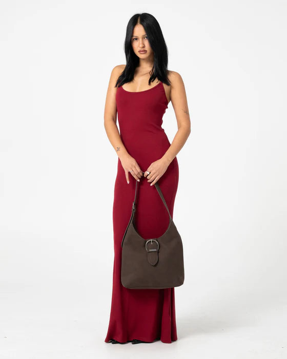 RUSTY RODEO SUEDE SHOULDER BAG
