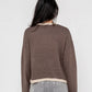 RUSTY RIDER RELAXED CREW NECK KNIT JUMPER