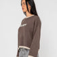 RUSTY RIDER RELAXED CREW NECK KNIT JUMPER