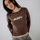 RUSTY RIDER RELAXED CREW NECK KNIT JUMPER