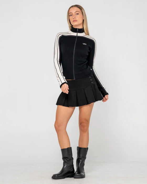 RUSTY DADDY GB ZIP THROUGH KNIT