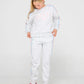 RUSTY GIRLS TEAM VARSITY CREW FLEECE