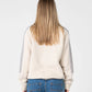 RUSTY WOMENS TWO TIMER PANELLED CREW FLEECE