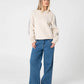 RUSTY WOMENS TWO TIMER PANELLED CREW FLEECE