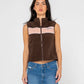 RUSTY BLESS UP POLAR FLEECE VEST