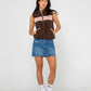 RUSTY BLESS UP POLAR FLEECE VEST