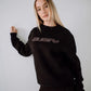 RUSTY R ESSENTIAL OVERSIZED FLEECE CREW