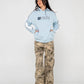 RUSTY WOMENS HAILSTONE OVERSIZED HOODED FLEECE