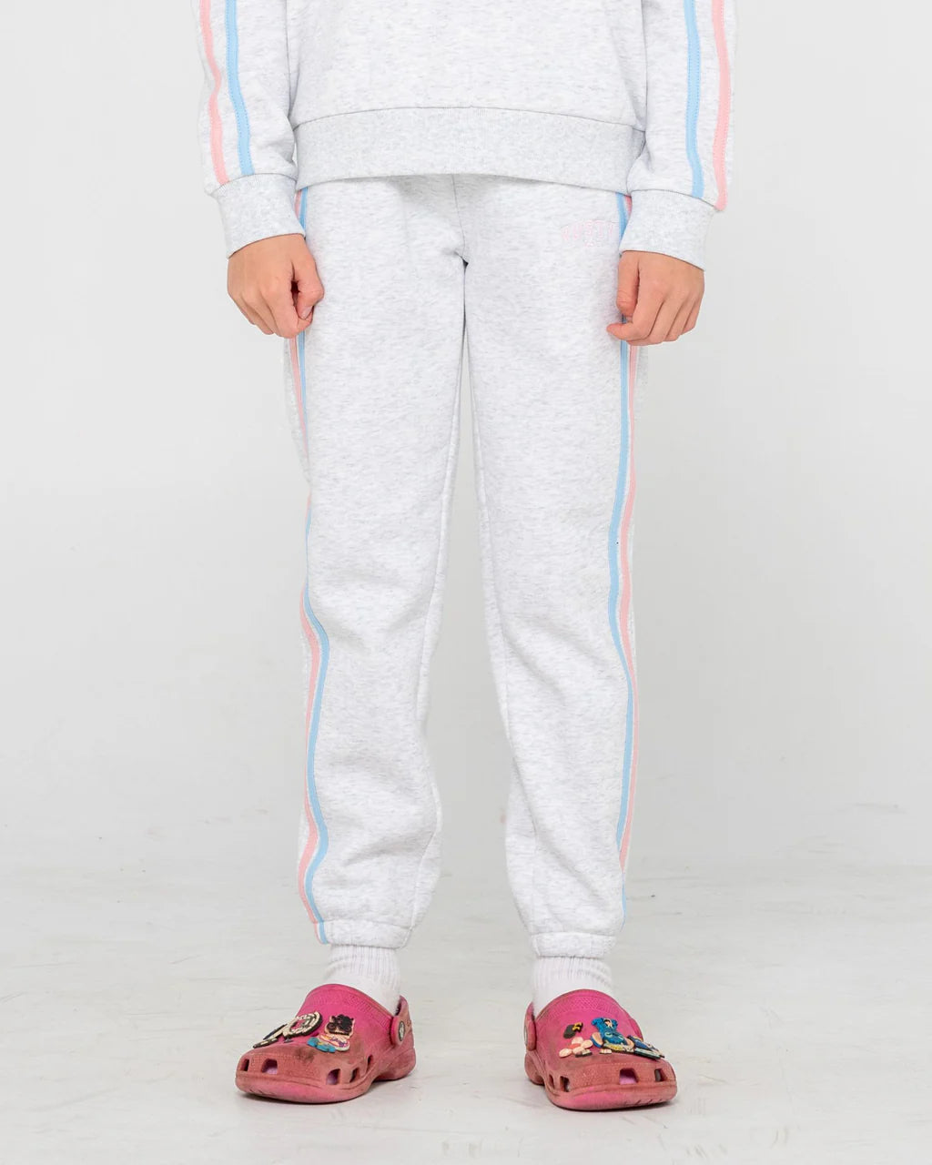RUSTY GIRLS TEAM VARSITY CUFF JOGGER