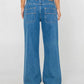 RUSTY WENDY WIDE LOW RISE DENIM JEANS
