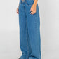 RUSTY WENDY WIDE LOW RISE DENIM JEANS