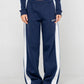 RUSTY RETRO LINES WIDE LEGTRACK PANTS