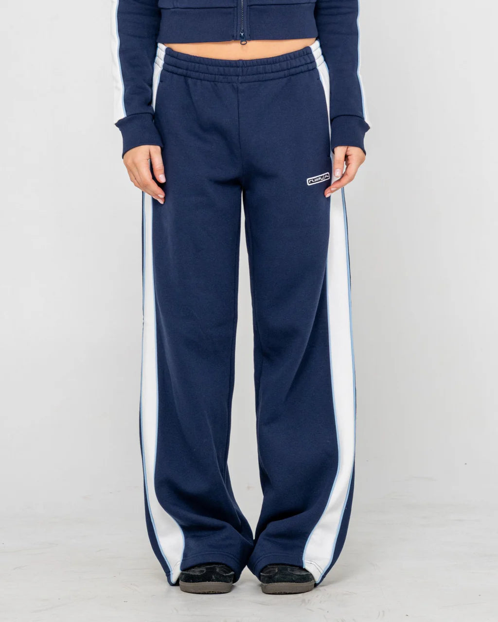 RUSTY RETRO LINES WIDE LEGTRACK PANTS
