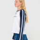 RUSTY WOMENS SPORTY R RAGLAN L/S TEE