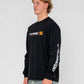 RUSTY MENS JETSETTER L/S TEE