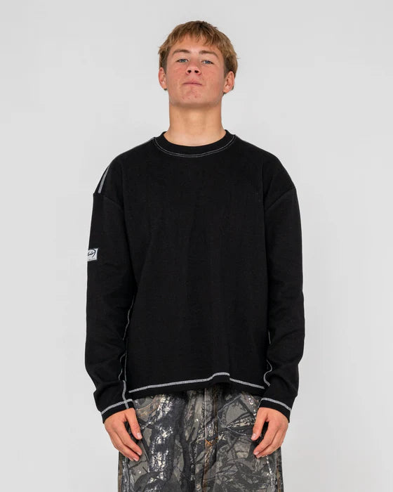 RUSTY SLACK JACK L/S HEAVY TEE