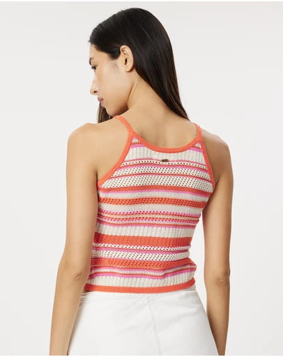 RIPCURL SUN TO SEA CROCHET CAMI