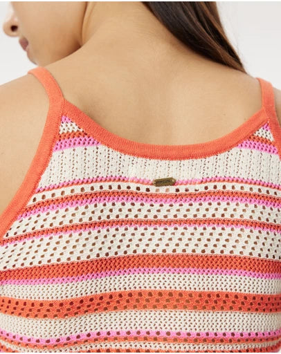 RIPCURL SUN TO SEA CROCHET CAMI