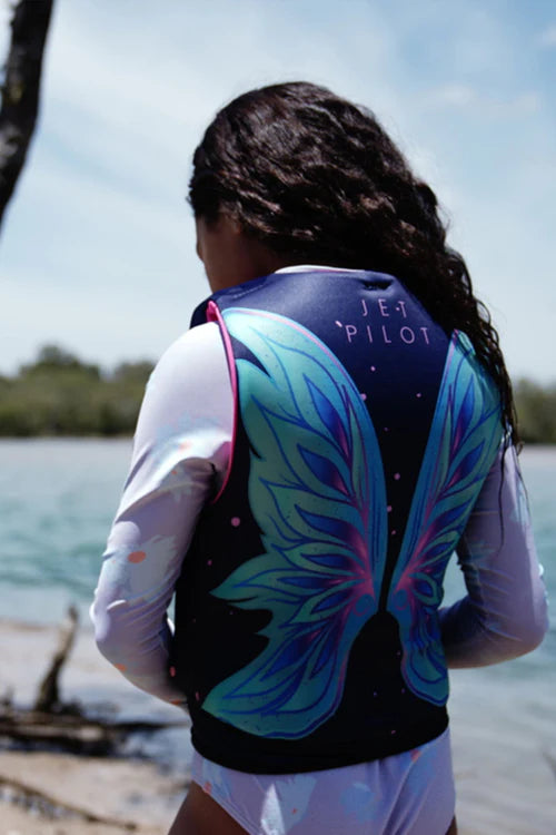 JETPILOT GIRLS WINGS YOUTH CAUSE LIFE VEST