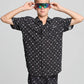 THE MAD HUEYS ANCHOR BONES YOUTH WOVEN SHIRT