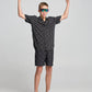 THE MAD HUEYS ANCHOR BONES YOUTH WOVEN SHIRT