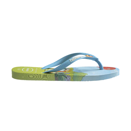 HAVAIANAS TOP SLIM BLUEY THONGS