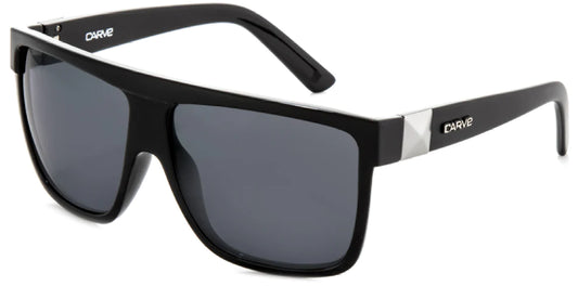 CARVE ROCKER BLACK POLARIZED SUNGLASSES