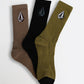VOLCOM FULL STONE MIX SOCKS 3PK