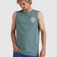 QUICKSILVER CIRCLED SCRIPT MUSCLE SHIRT