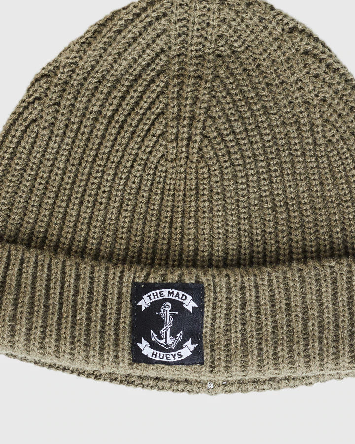 THE MAD HUEYS ANCHOR ROLL WARFIE BEANIE