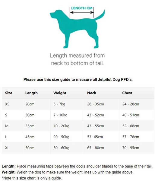 JETPILOT DOG LIFE VEST