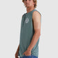 QUICKSILVER CIRCLED SCRIPT MUSCLE SHIRT