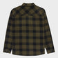 QUICKSILVER MENS BERING STRAIGHT CHECK SHIRT