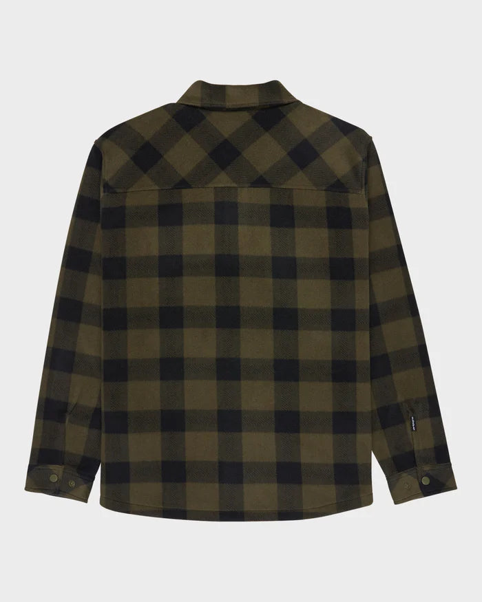 QUICKSILVER MENS BERING STRAIGHT CHECK SHIRT