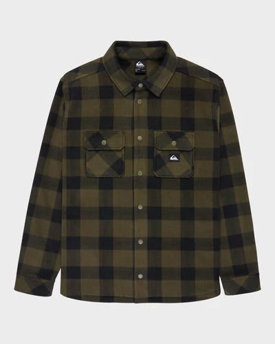 QUICKSILVER MENS BERING STRAIGHT CHECK SHIRT