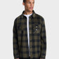 QUICKSILVER MENS BERING STRAIGHT CHECK SHIRT
