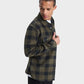 QUICKSILVER MENS BERING STRAIGHT CHECK SHIRT