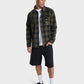 QUICKSILVER MENS BERING STRAIGHT CHECK SHIRT