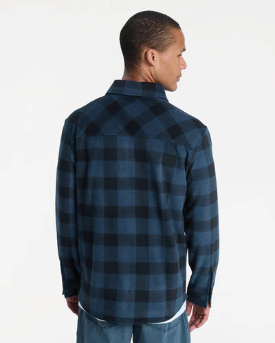 QUICKSILVER MENS BERING STRAIGHT CHECK SHIRT